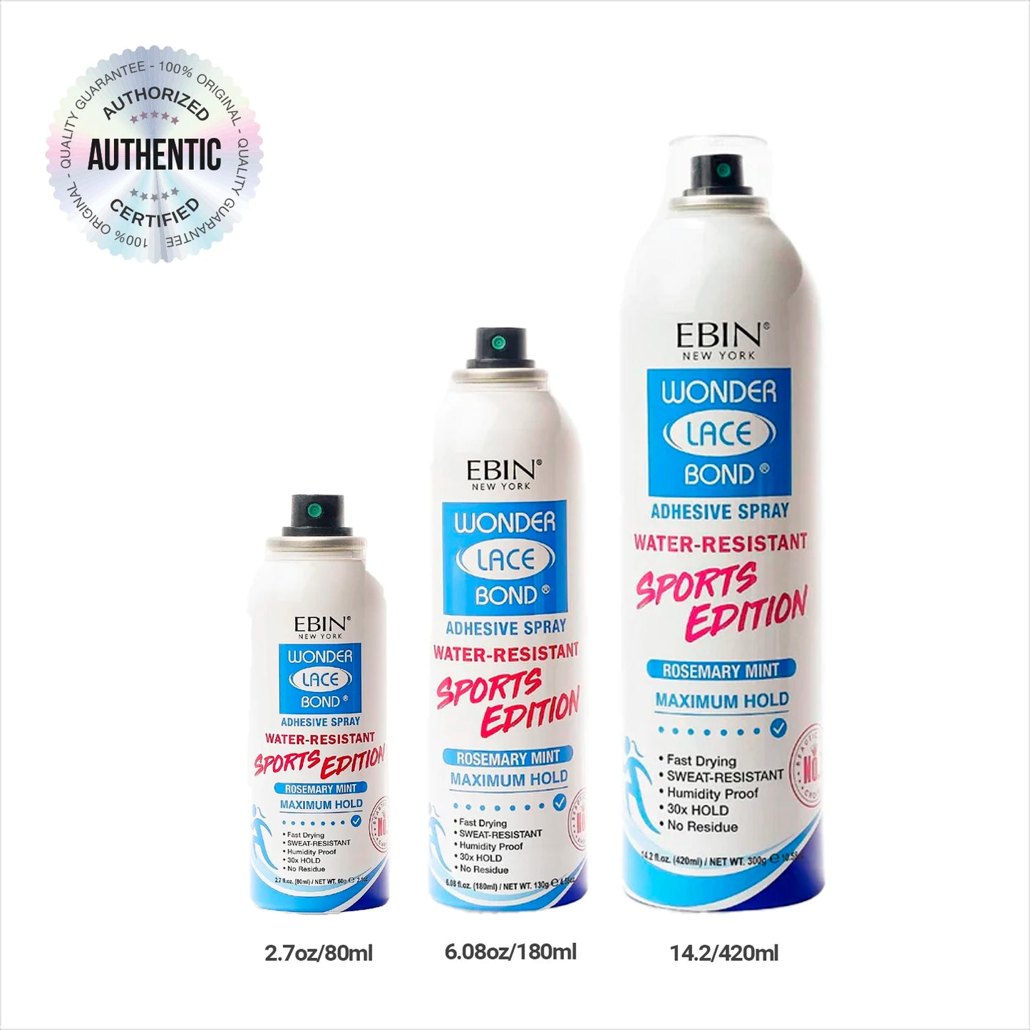 Ebin Ultra Hold Adhesive Spray