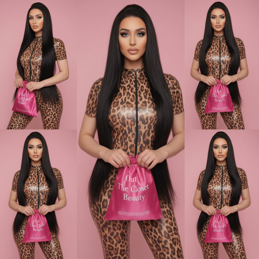 40inch Raw Brazilian Straight Hair Bundles™ | Double Drawn Virgin Human Hair Extensions
