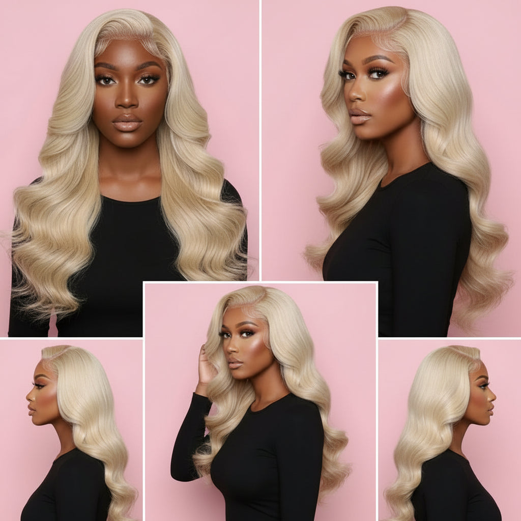 16A Blonde 613 Body Wave Human Hair Bundles 100% Unprocessed Brazilian Remy Hair 30 40 Inch raw hair bundles Weave Extension