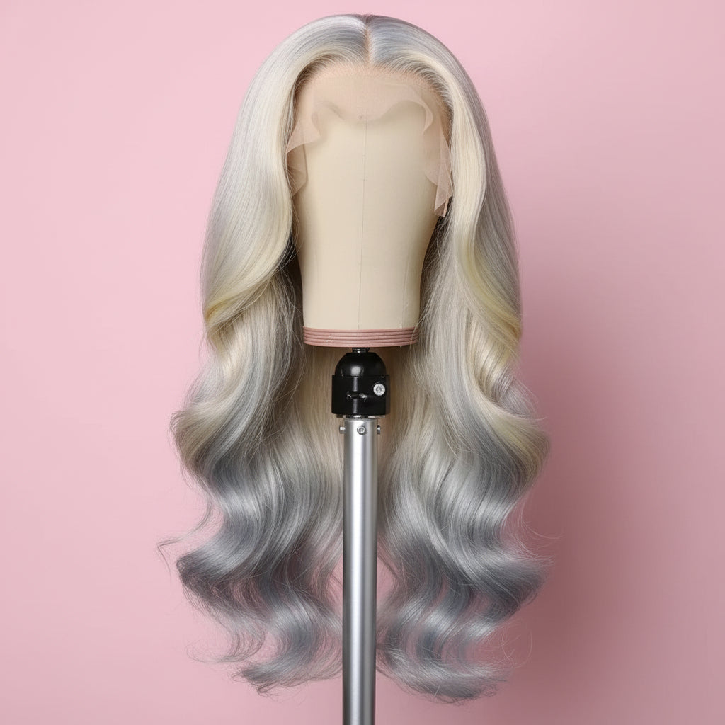 Fantasy Color Body Wave HD Lace Front Wig™ – Brazilian blend Human Hair 13x4 Transparent Lace Wig