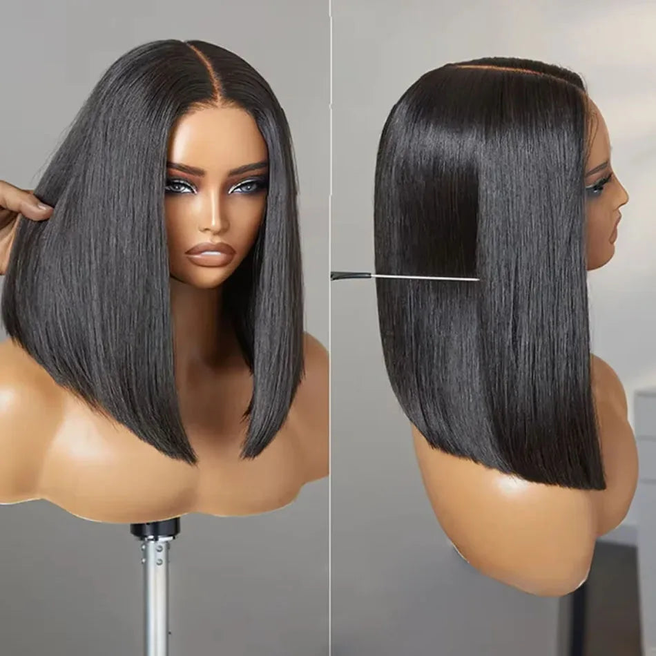 Brazilian Glueless Ready To Wear Bob Wig