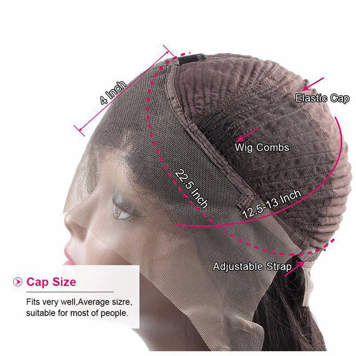 Ombre Blond Remy 13x4 HD Lace wig