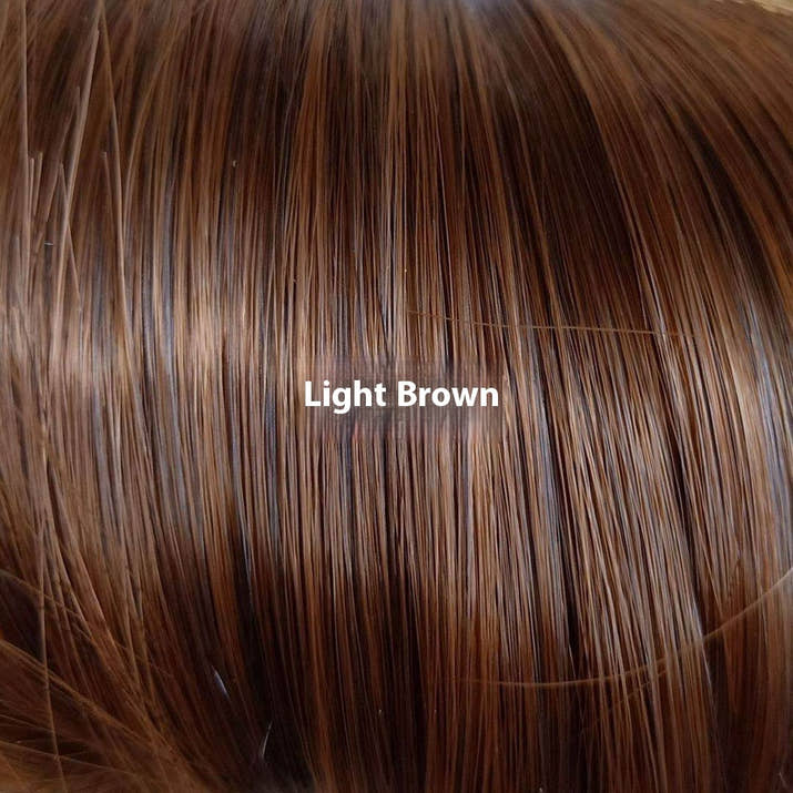 Wine Red Wig Front Lace Small Roll Wound