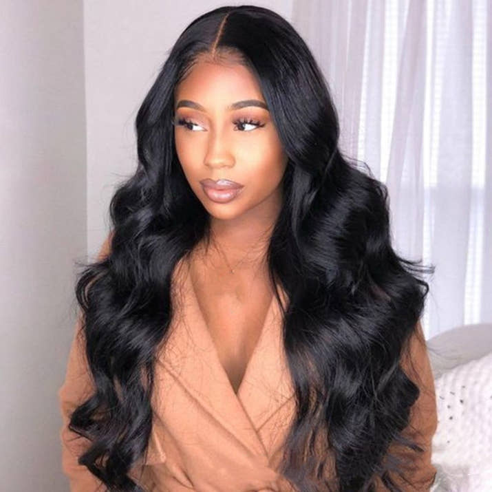 Big Wave Curly  Black Wigs