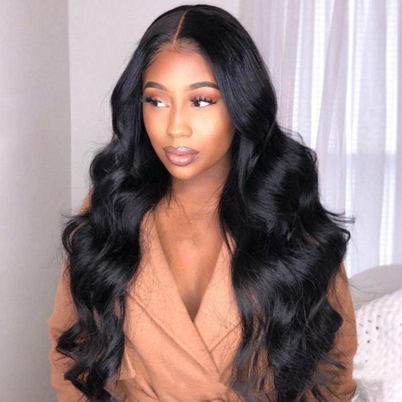 Big Wave Curly  Black Wigs