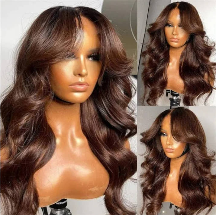 Pre-glue Free Kinky Hair Wig