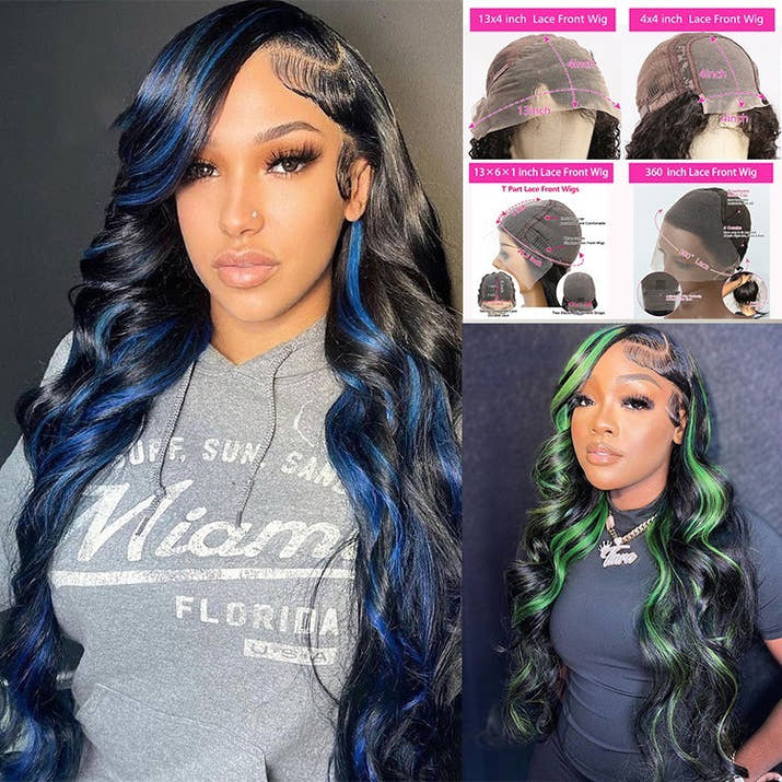 Double-Layer Lace Front Wig