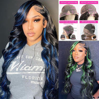 Double-Layer Lace Front Wig