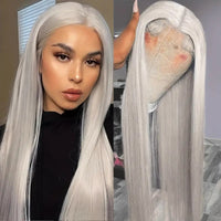 Piano Color Long Straight Wig