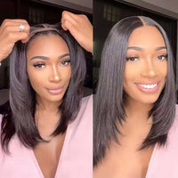 Glueless Straight Bob Wig