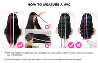 Kinky Curly Lace Front Wig 4C Edges Baby Hair Human Hair Wig Natural Hairline 180% Density Average Cap Size Glueless Option