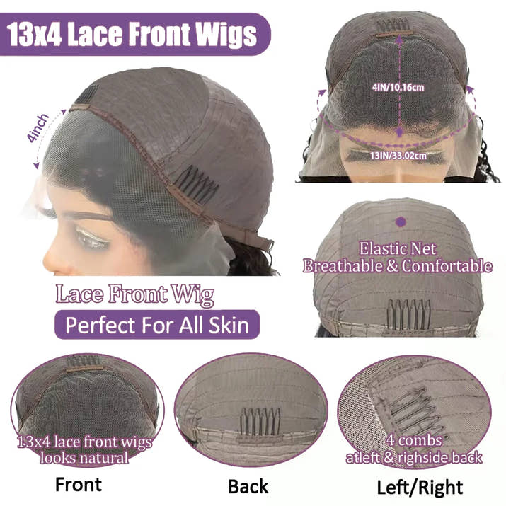 Highlight Body Wave Bob Wig Human Hair 13X4 Lace Front Human Hair Wigs For Women Honey Blonde HD Transparent Lace Frontal Wig