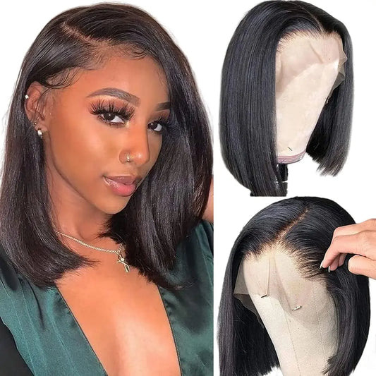 Glueless Straight Bob Wig