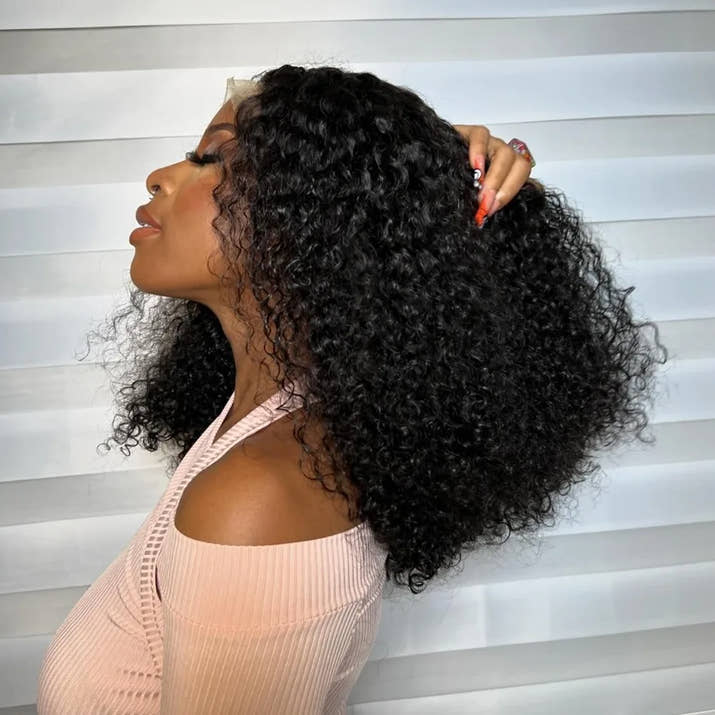 300% Brazilian Curly Short Bob 13x6 HD Lace Front Human Hair Wigs Brazilian Deep Wave 13x4 Transparent Lace Frontal Remy Wig