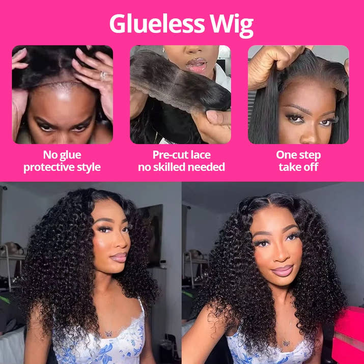 300% Brazilian Curly Short Bob 13x6 HD Lace Front Human Hair Wigs Brazilian Deep Wave 13x4 Transparent Lace Frontal Remy Wig