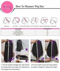 Ying Highlight Honey Blonde 180% Body Wave 13x6 Transparent Lace Front Wig 13x4 Lace Front Wig PrePlucked With Baby Hair