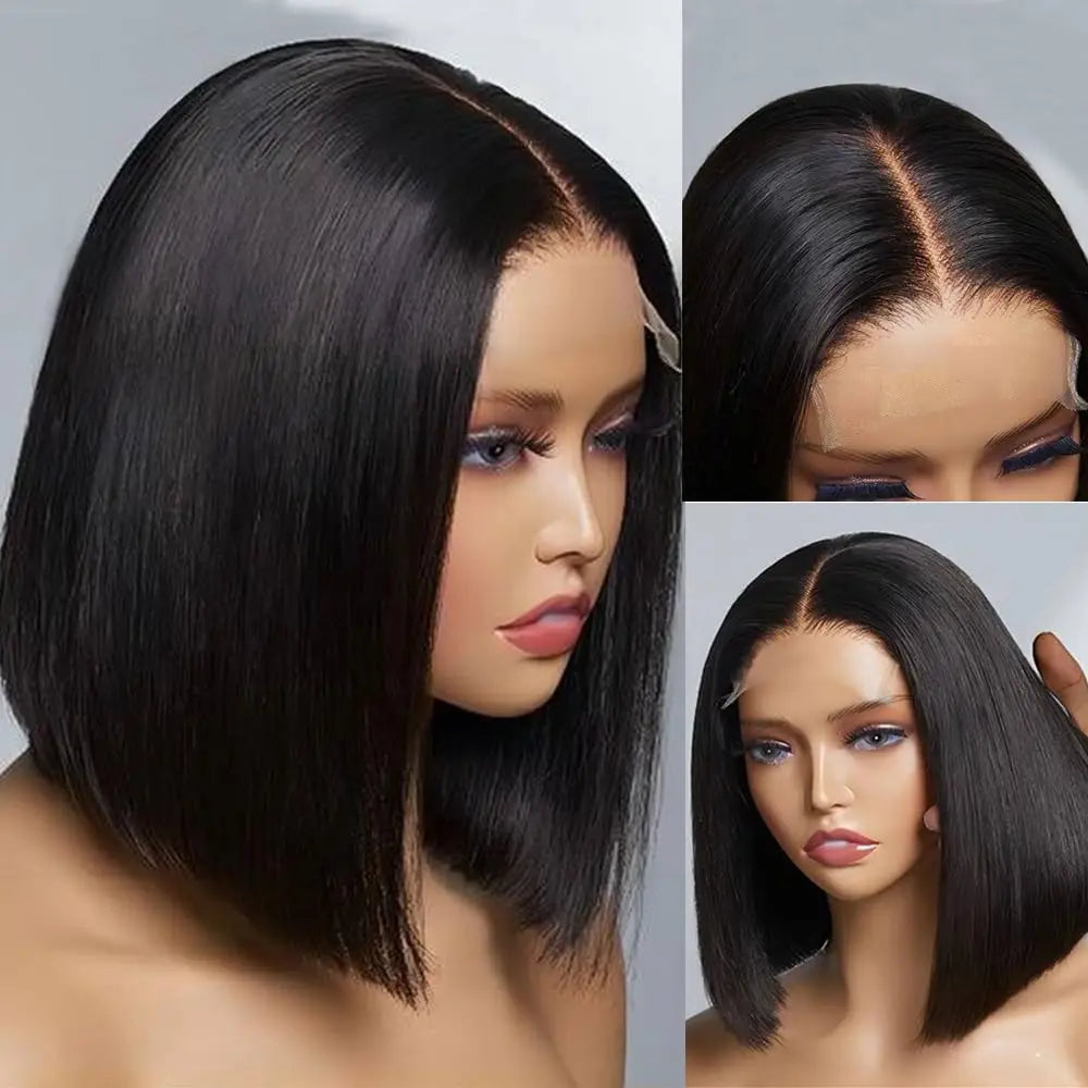 Glueless Straight Bob Wig
