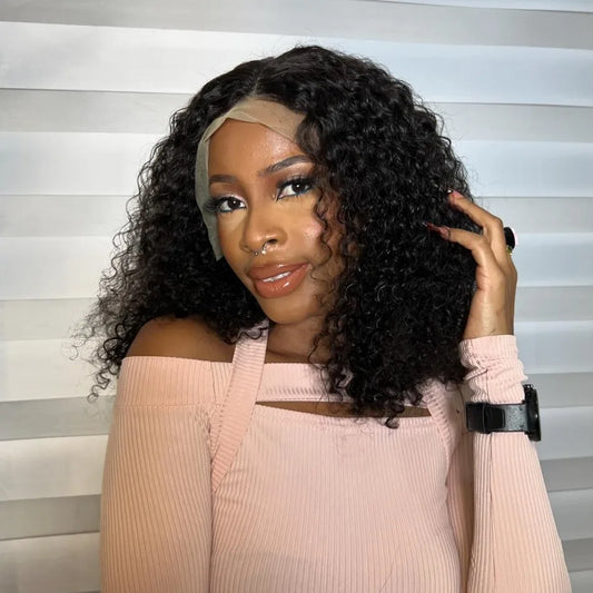 Brazilian Deep Wave Bob 13x6 HD Lace Wig | 200% Density