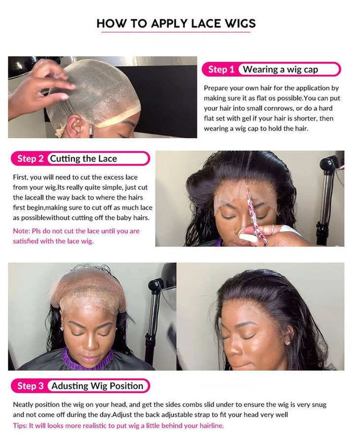 Kinky Curly Lace Front Wig 4C Edges Baby Hair Human Hair Wig Natural Hairline 180% Density Average Cap Size Glueless Option