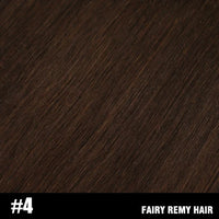Fairy Remy Hair 0.5g/strand 12/14 inch Real Remy K Flat Tip Human Hair Extensions Silky Straight Pre Bonded Keratin Hair