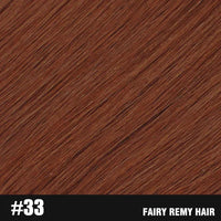 Fairy Remy Hair 0.5g/strand 12/14 inch Real Remy K Flat Tip Human Hair Extensions Silky Straight Pre Bonded Keratin Hair