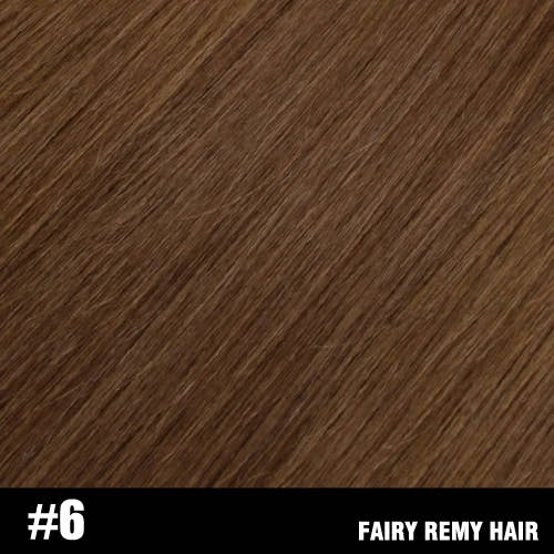 Fairy Remy Hair 0.5g/strand 12/14 inch Real Remy K Flat Tip Human Hair Extensions Silky Straight Pre Bonded Keratin Hair