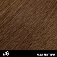 Fairy Remy Hair 0.5g/strand 12/14 inch Real Remy K Flat Tip Human Hair Extensions Silky Straight Pre Bonded Keratin Hair