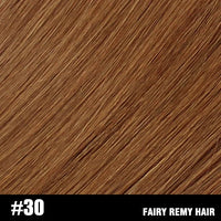 Fairy Remy Hair 0.5g/strand 12/14 inch Real Remy K Flat Tip Human Hair Extensions Silky Straight Pre Bonded Keratin Hair