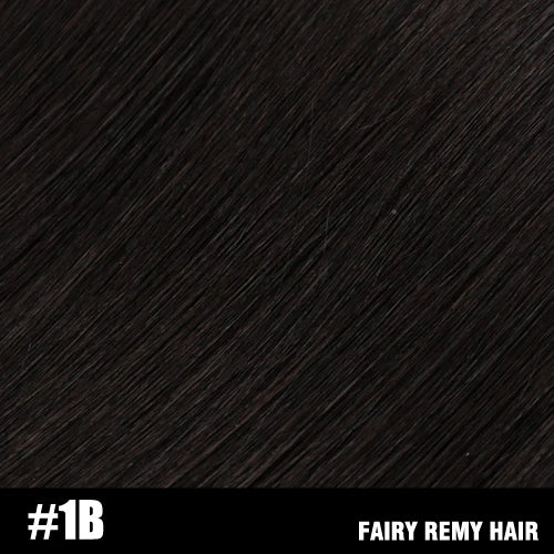 Fairy Remy Hair 0.5g/strand 12/14 inch Real Remy K Flat Tip Human Hair Extensions Silky Straight Pre Bonded Keratin Hair