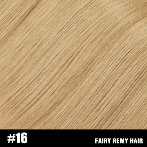 Fairy Remy Hair 0.5g/strand 12/14 inch Real Remy K Flat Tip Human Hair Extensions Silky Straight Pre Bonded Keratin Hair