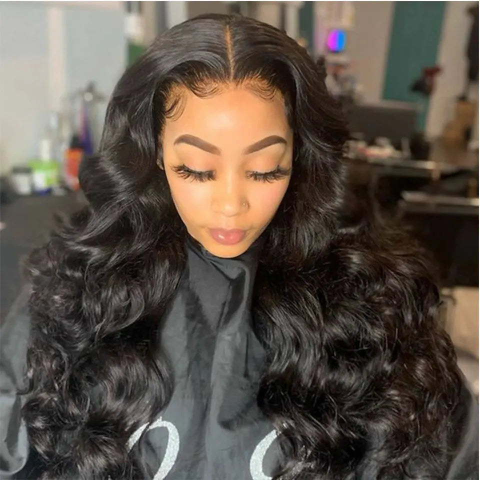 PerisModa 100% Human Hair Body Wave Bundles Human Hair Brazilian Natural Black 3/4 Bundle Deals Virgin Hair Raw Hair Extensions