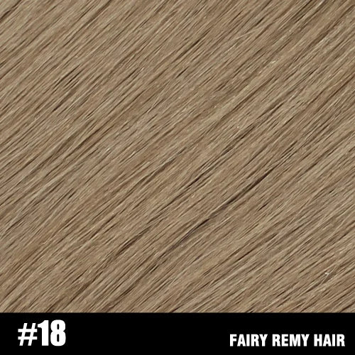 Fairy Remy Hair 0.5g/strand 12/14 inch Real Remy K Flat Tip Human Hair Extensions Silky Straight Pre Bonded Keratin Hair