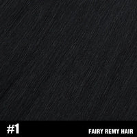 Fairy Remy Hair 0.5g/strand 12/14 inch Real Remy K Flat Tip Human Hair Extensions Silky Straight Pre Bonded Keratin Hair