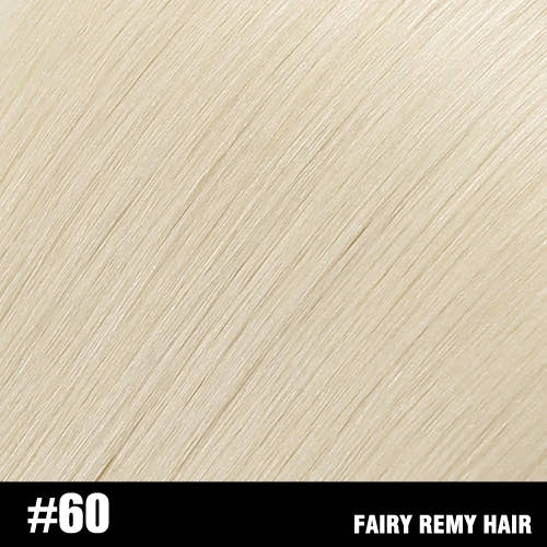 Fairy Remy Hair 0.5g/strand 12/14 inch Real Remy K Flat Tip Human Hair Extensions Silky Straight Pre Bonded Keratin Hair