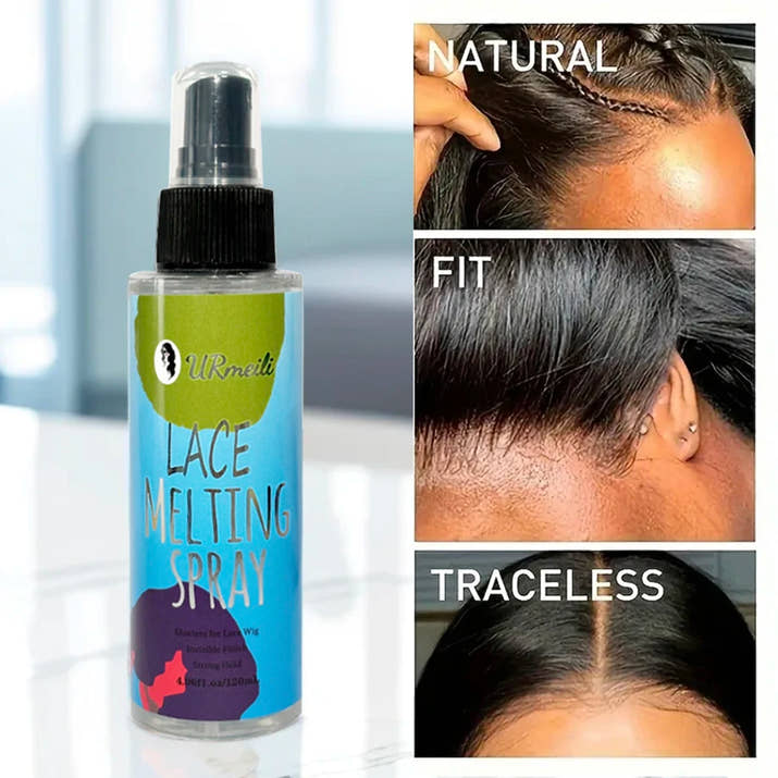 16Pcs Lace Wig Glue Kit with Lace Tint Melting Spray for Women Wigs Hair Wax Stick Lace Glue Glue Remover Tool Set