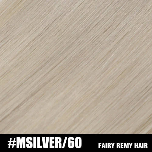 Fairy Remy Hair 0.5g/strand 12/14 inch Real Remy K Flat Tip Human Hair Extensions Silky Straight Pre Bonded Keratin Hair