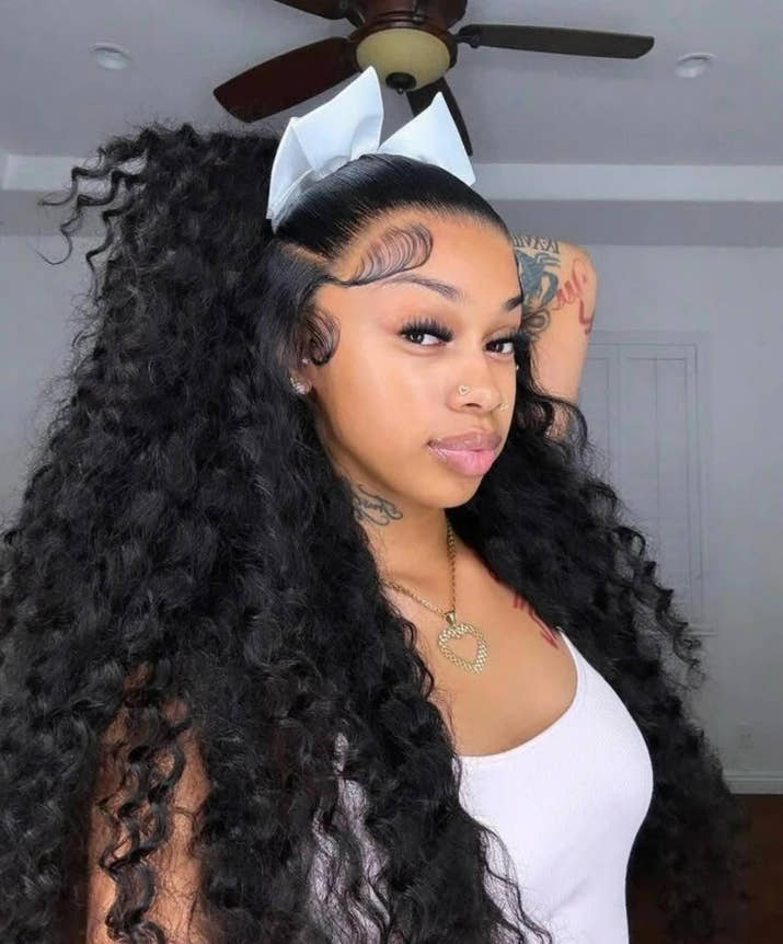 12A Deep Wave Full Head Human Crochet Hair for Black Women Extensions PreSeparated Reusable Loose Wave Feather Crochet Bulk Hair