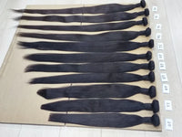 ALIANNA 26Inch Human Hair Bundles 10A Brazilian Raw Hair Weave Bundles 30 38 40 Inch Straight Human Hair Bundles Hair Extensions