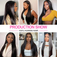 Straight Bundles Human Hair 12A Human Hair 4 Bundles Straight Hair 20 22 24 26 Inch Brazilian Virgin Deal Human Hair Extensions