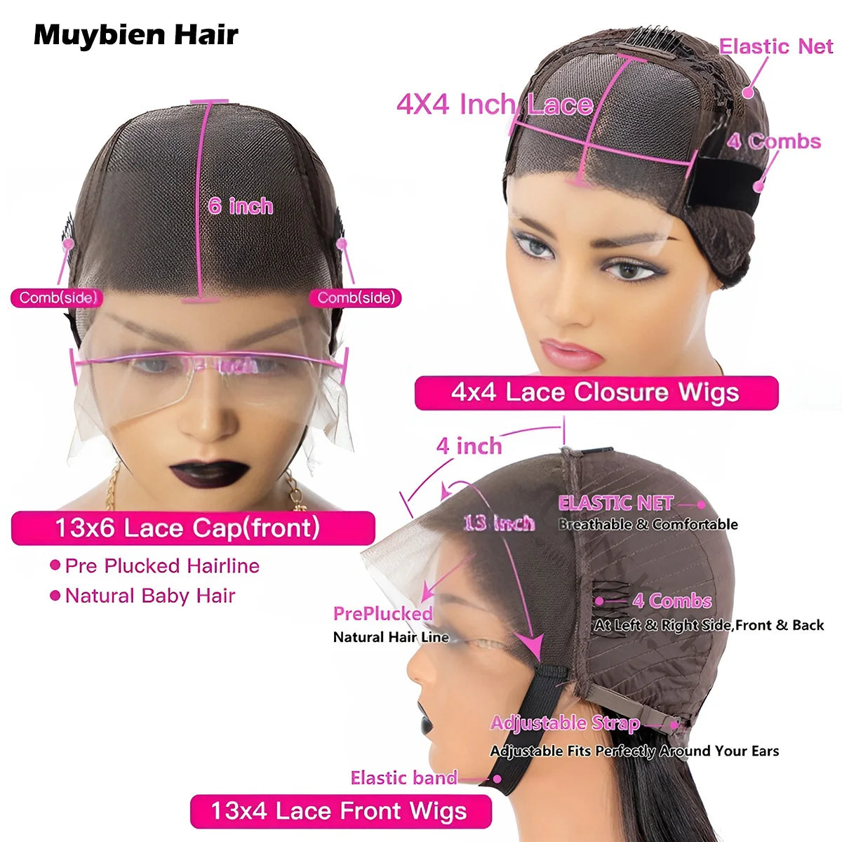 Wear and Go Glueless Bob Wig Human Hair Ombre Burgundy Loose Wave Wig Human Hair 13x4 HD Lace Front T1b/99j Bouncy Curls Wigs