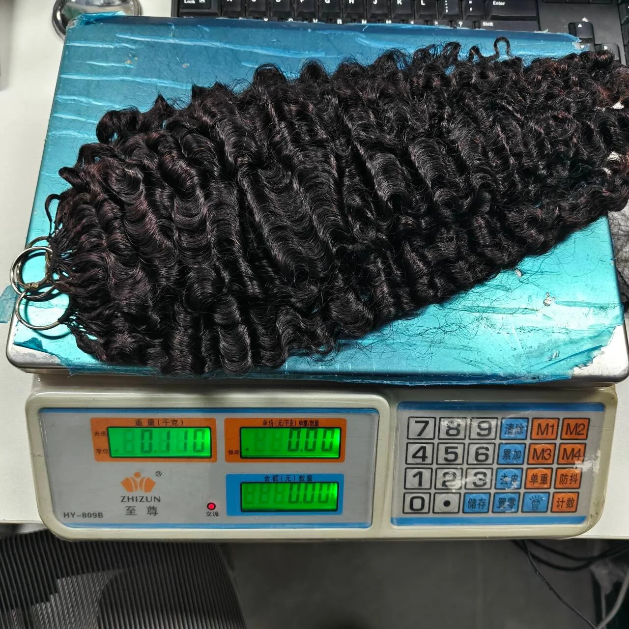 Millionaire Queen Feather Hair Weft 15A Burmese Curly 100% Real Human Hair Weave Knotless Crochet Pre-Separated Hair Extensions