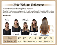 Invisible PU Clip In Hair Extension Human Hair Injected PU Tape Weft Clip in Extension 7Pcs/set 12-24inch 100G 120G Clip On Hair