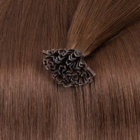 K Tip Hair Extensions Keratin Human Hair Hot Fusion Hair Extension 1cm Italy Keratin Glue Machine Remy 12-24inch 30  50G/pack