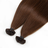 K Tip Hair Extensions Keratin Human Hair Hot Fusion Hair Extension 1cm Italy Keratin Glue Machine Remy 12-24inch 30  50G/pack