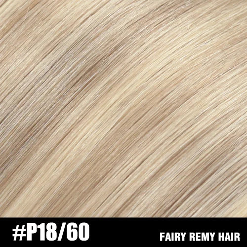 Fairy Remy Hair 0.5g/strand 12/14 inch Real Remy K Flat Tip Human Hair Extensions Silky Straight Pre Bonded Keratin Hair