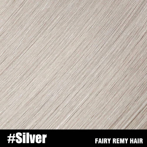 Fairy Remy Hair 0.5g/strand 12/14 inch Real Remy K Flat Tip Human Hair Extensions Silky Straight Pre Bonded Keratin Hair