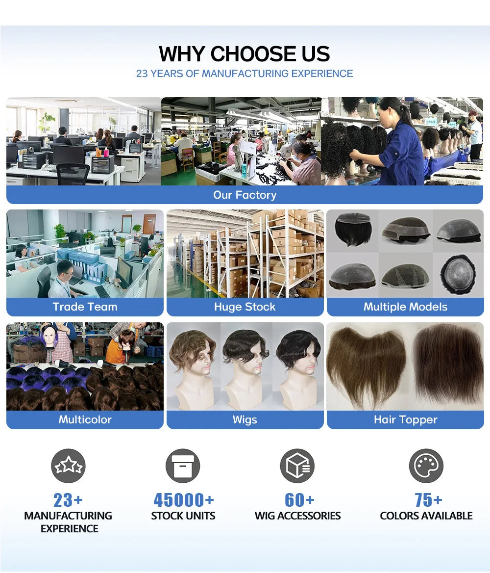 Full Lace Toupee For Men Human Hair Systems Unit Men's Lace Base Wig Breathable Male Capillary Prothesis Man Wigs