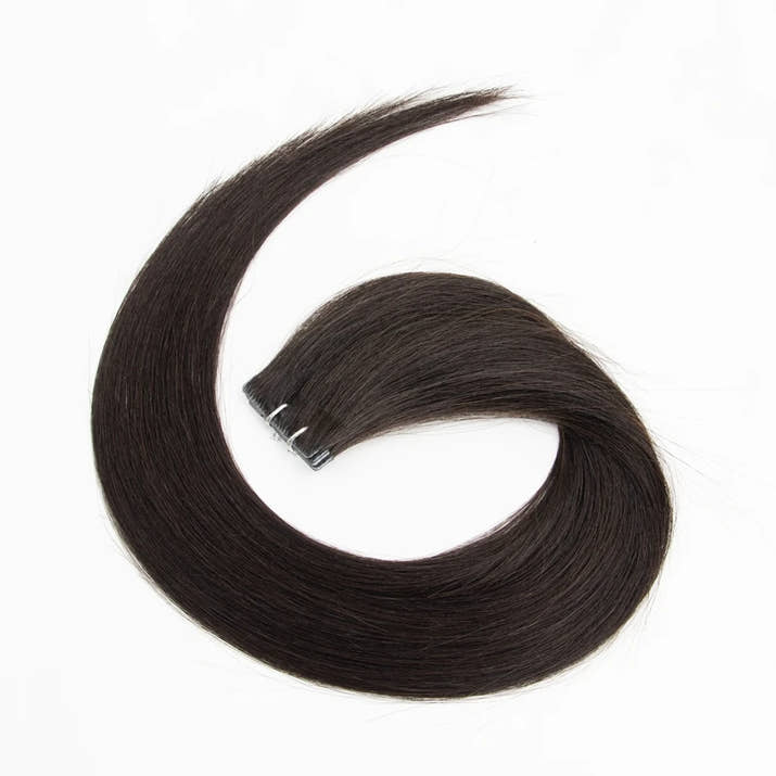 Invisible Tape In Extensions Human Hair Seamless Pu Skin Weft Injected Hair Extensions Hand Tied Adhesives Tape-Ins 10pcs/pack