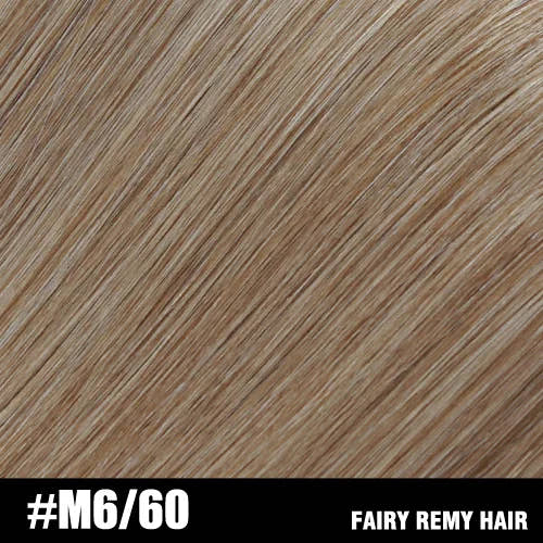 Fairy Remy Hair 0.5g/strand 12/14 inch Real Remy K Flat Tip Human Hair Extensions Silky Straight Pre Bonded Keratin Hair