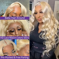 Honey Blonde Body Wave Wig